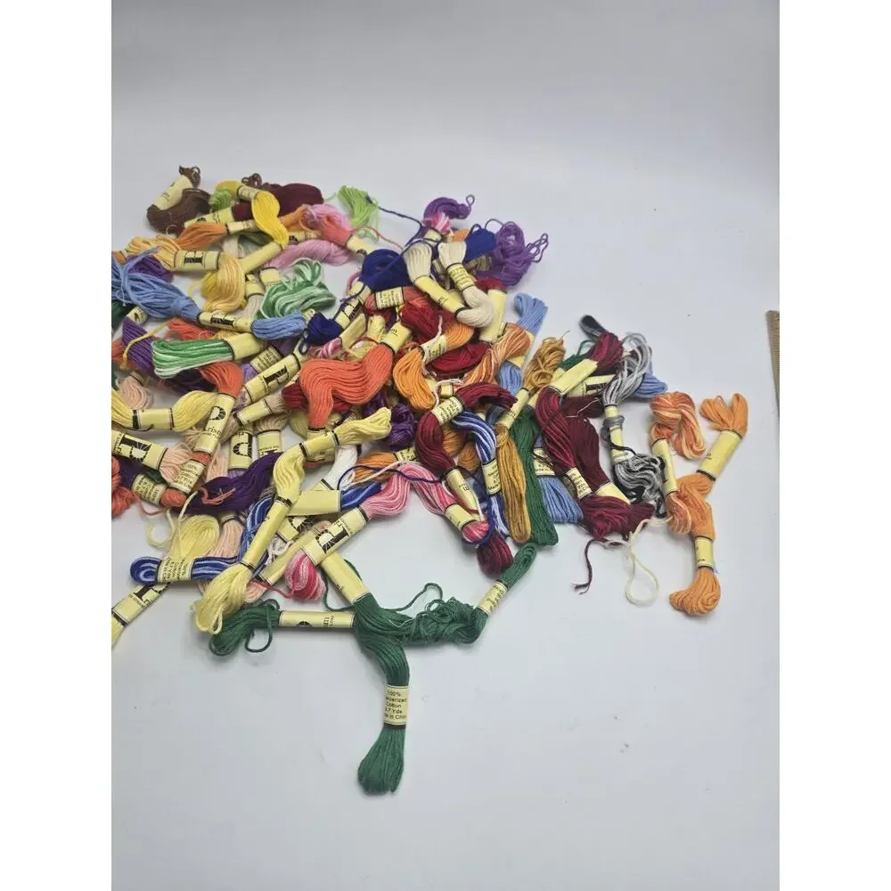 Lot Of Vintage PRISM 6 Strand FLOSS 100% Mercerized COTTON x Hand Embroidery